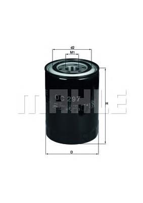 Filtr oleju Mahle Original OC297 cena, od 16,19 USD