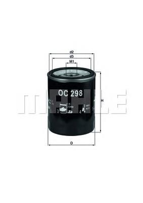 OC298 Mahle Original Filtr oleju