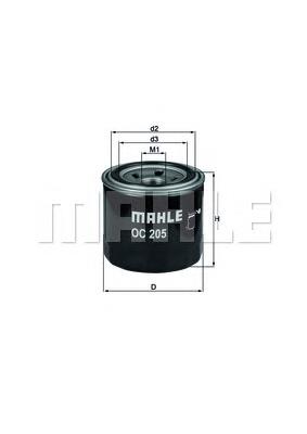 OC205 Mahle Original
