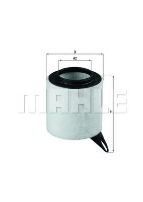 Filtr powietrza Mahle Original LX1651 cena, od 14,48 USD