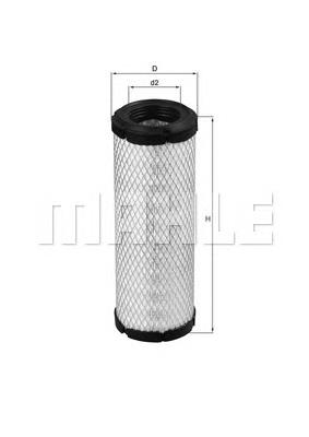 Filtr powietrza EPP772578 John Deere