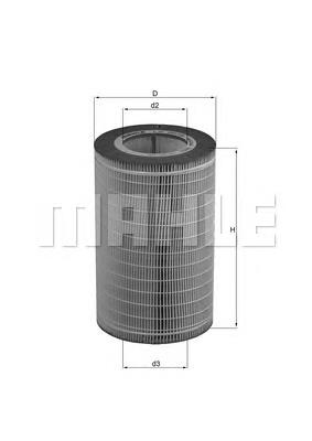 Filtr powietrza Mahle Original LX2079 cena, od 30,06 USD