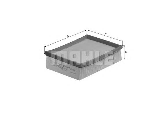 Filtr powietrza Mahle Original LX642 cena, od 8,96 USD