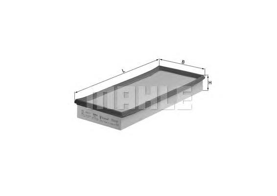 LX662 Mahle Original Filtr powietrza