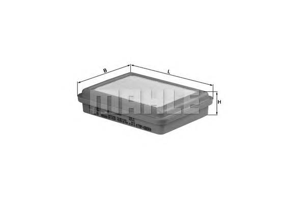 Filtr powietrza Mahle Original LX570 cena, od 7,06 USD