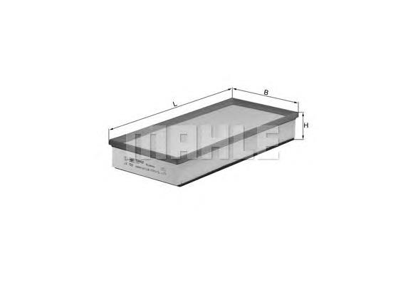 Filtr powietrza Mahle Original LX793 cena, od 17,06 USD