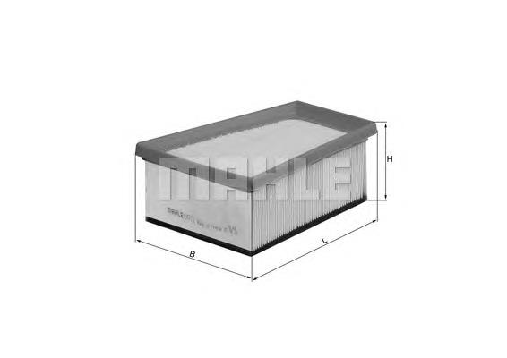 Filtr powietrza Mahle Original LX773 cena, od 7,68 USD