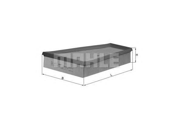 LX694 Mahle Original Filtr powietrza