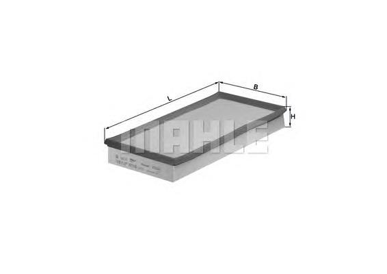 Filtr powietrza Mahle Original LX726 cena, od 12,22 USD