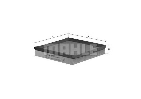 Filtr powietrza Mahle Original LX500 cena, od 9,81 USD