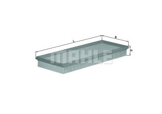 Filtr powietrza Mahle Original LX522 cena, od 9,29 USD