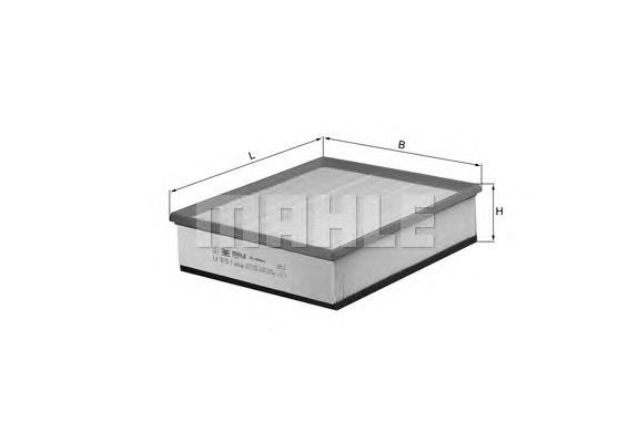 LX5131 Mahle Original filtr powietrza