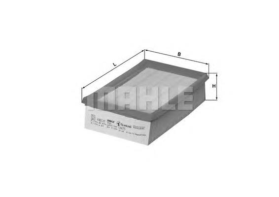 Filtr powietrza Mahle Original LX475 cena, od 6,73 USD