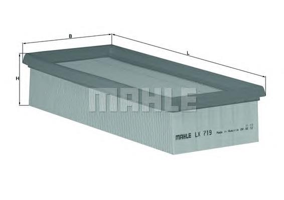 Filtr powietrza Mahle Original LX719 cena, od 8,80 USD