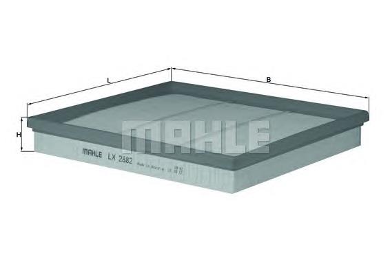 Filtr powietrza Mahle Original LX2882 cena, od 8,87 USD