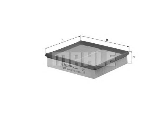 LX539 Mahle Original Filtr powietrza