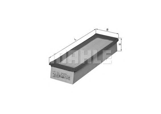 Filtr powietrza Mahle Original LX541 cena, od 9,16 USD