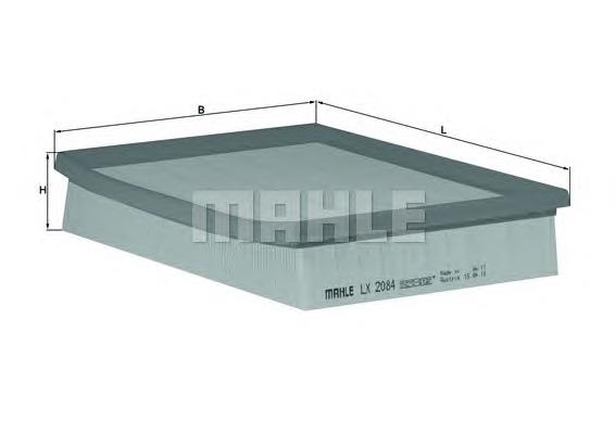 Filtr powietrza Mahle Original LX2084 cena, od 11,55 USD