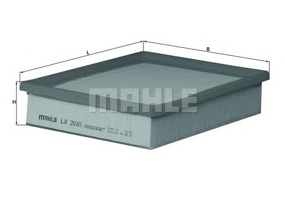 Filtr powietrza Mahle Original LX2085 cena, od 11,15 USD