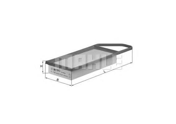 Filtr powietrza Mahle Original LX1282 cena, od 9,96 USD