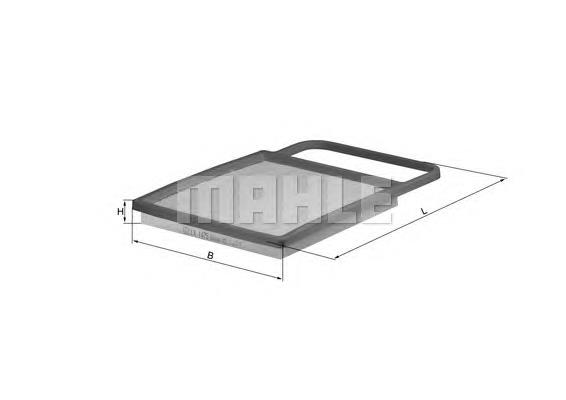 Filtr powietrza Mahle Original LX1475 cena, od 11,52 USD