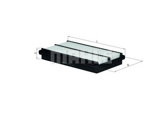 LX1075 Mahle Original Filtr powietrza