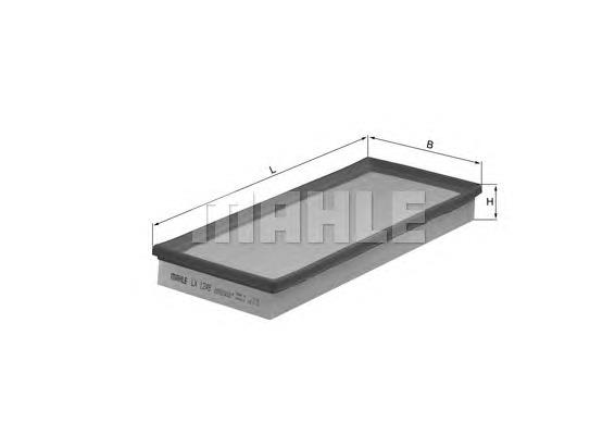 Filtr powietrza Mahle Original LX1249 cena, od 15,70 USD