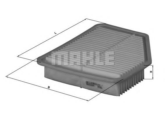 Filtr powietrza Mahle Original LX1613 cena, od 11,23 USD