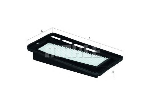 LX1743 Mahle Original Filtr powietrza