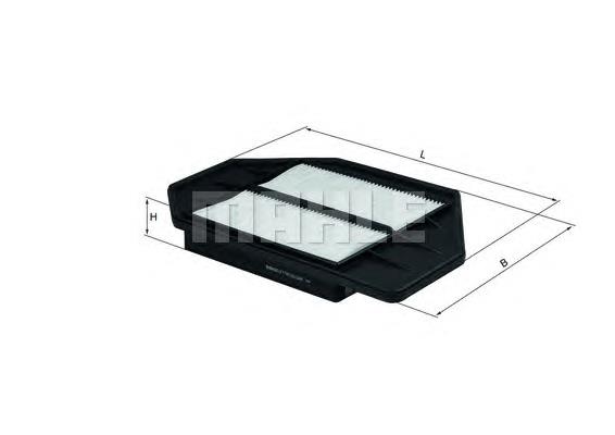 Filtr powietrza Mahle Original LX1742 cena, od 14,09 USD