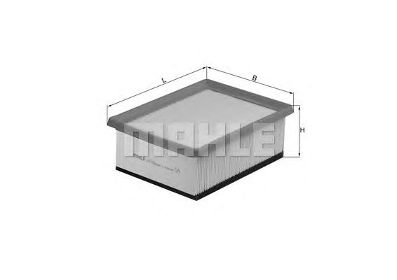 Filtr powietrza Mahle Original LX1568 cena, od 8,18 USD