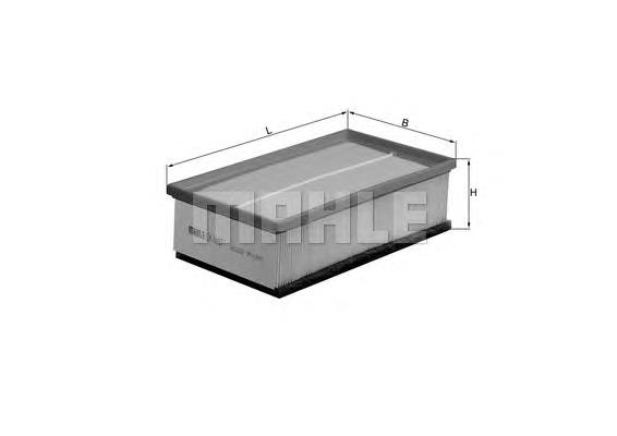 Filtr powietrza Mahle Original LX1497 cena, od 14,52 USD