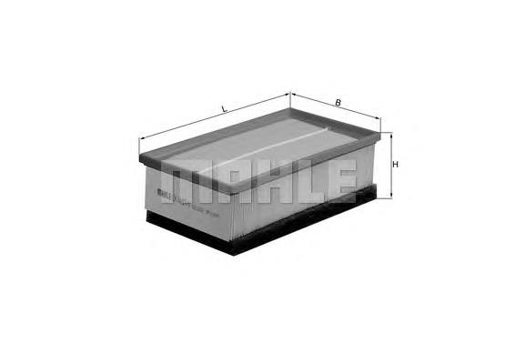 Filtr powietrza Mahle Original LX14971 cena, od 13,83 USD