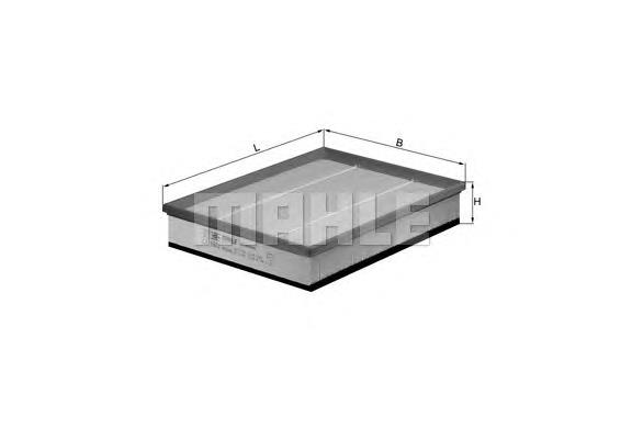Filtr powietrza Mahle Original LX1602 cena, od 11,48 USD