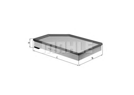 Filtr powietrza Mahle Original LX15912 cena, od 16,48 USD