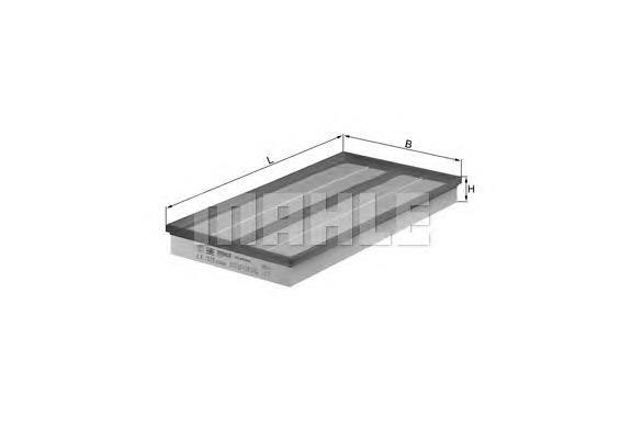 Filtr powietrza Mahle Original LX1573 cena, od 11,01 USD
