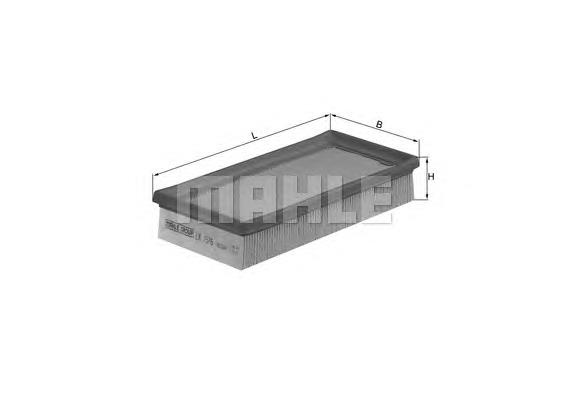 LX1576 Mahle Original Filtr powietrza