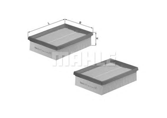 Filtr powietrza Mahle Original LX925S cena, od 10,50 USD