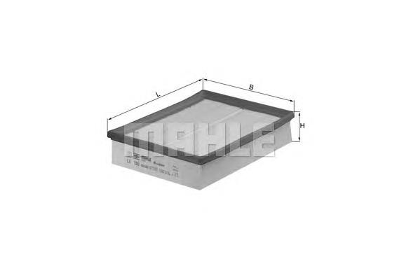 Filtr powietrza Mahle Original LX886 cena, od 13,11 USD