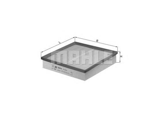 Filtr powietrza Mahle Original LX946 cena, od 9,27 USD
