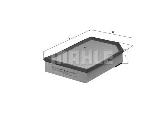 Filtr powietrza Mahle Original LX868 cena, od 16,57 USD