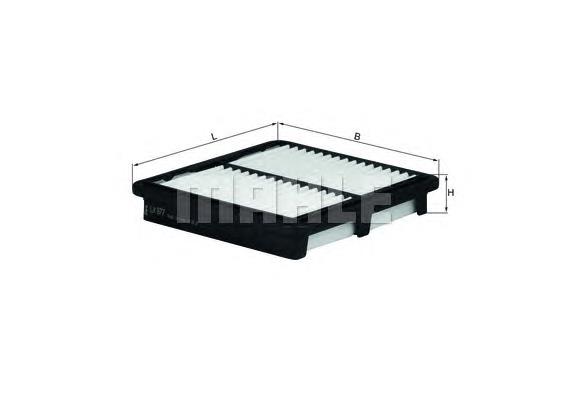 LX877 Mahle Original Filtr powietrza