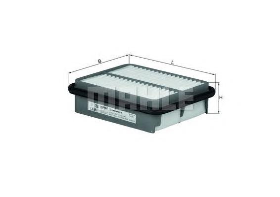 Filtr powietrza Mahle Original LX861 cena, od 11,01 USD