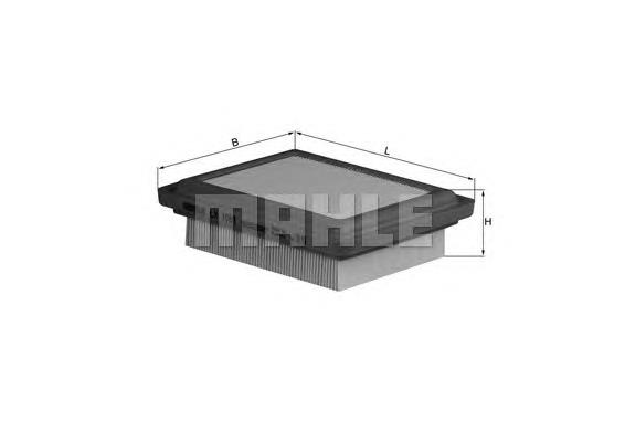 LX1061 Mahle Original Filtr powietrza