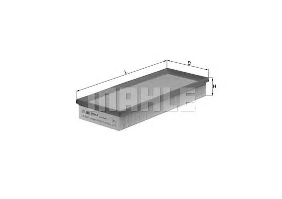 LX978 Mahle Original filtr powietrza