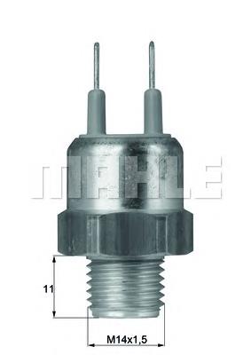 Czujnik temperatury płynu chłodzącego (włączenia wentylatora chłodnicy) 61311364272 BMW