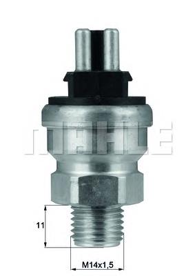 Czujnik temperatury płynu chłodzącego (włączenia wentylatora chłodnicy) TSW47 Mahle Original