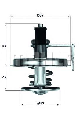 Termostat Mercedes 1162000215 cena, od 61,46 USD