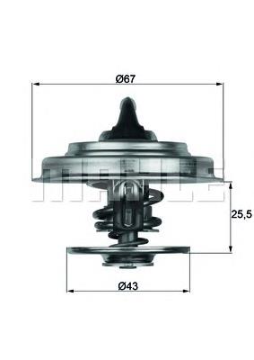 TX 18 79D Mahle Original termostat