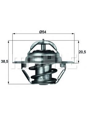 TX 3 83D Mahle Original termostat